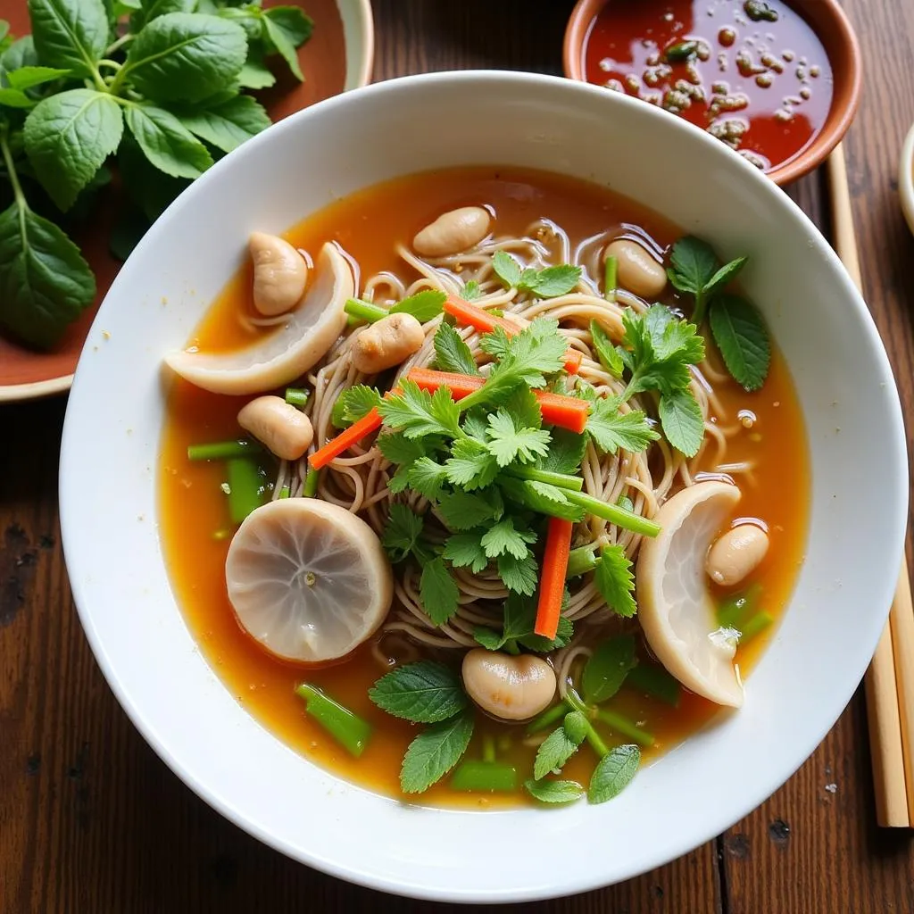 Bún chả cá Quy Nhơn