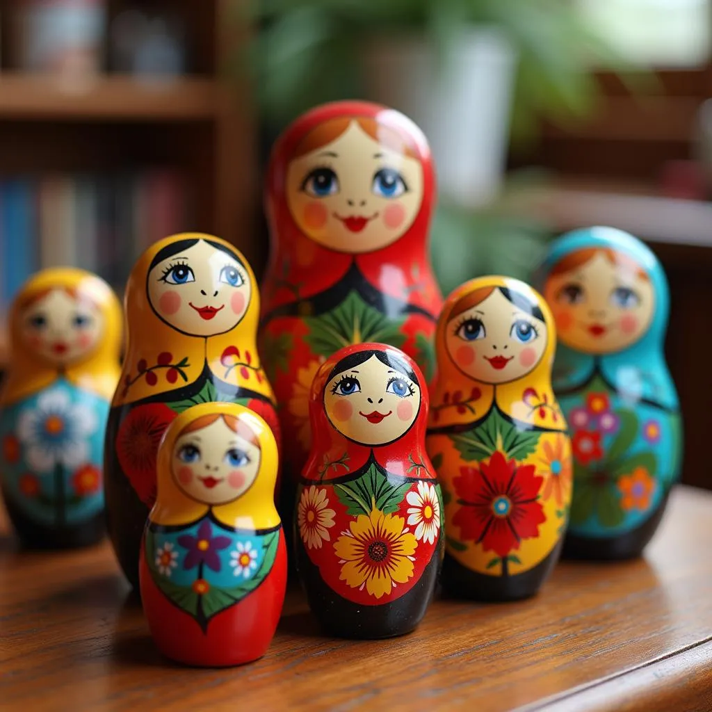 Búp bê Matryoshka xinh xắn