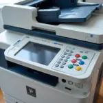 Các bộ phận chính của máy photocopy