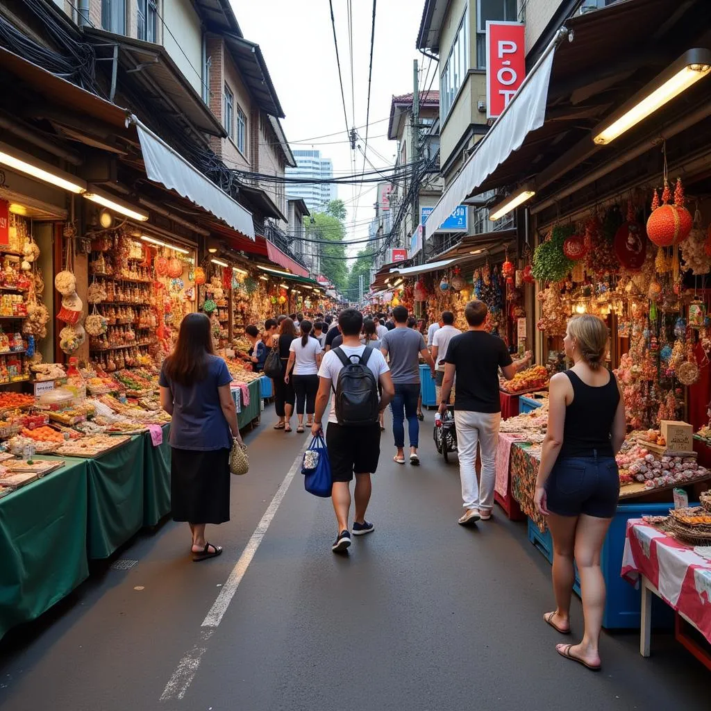 Chợ Chatuchak nhộn nhịp với hàng hóa đa dạng