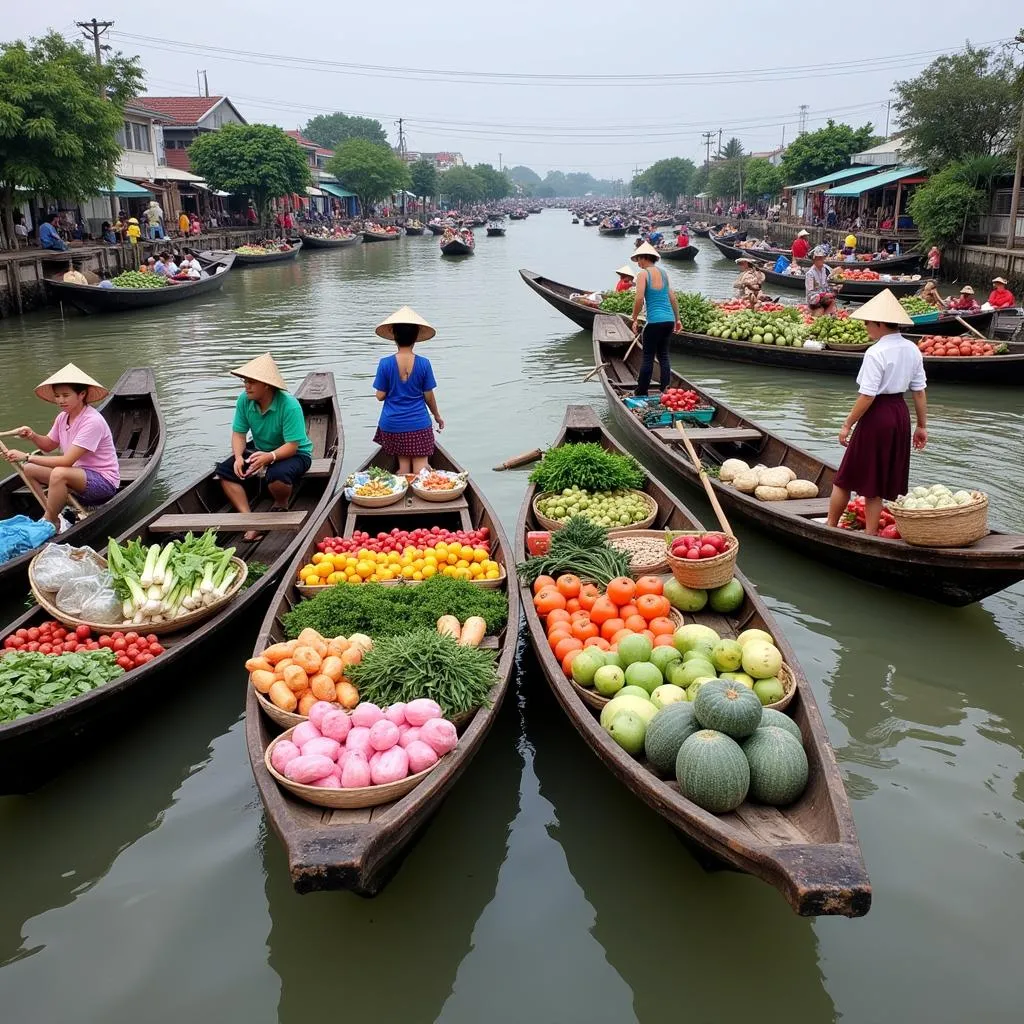 Chợ Nổi Cái Răng