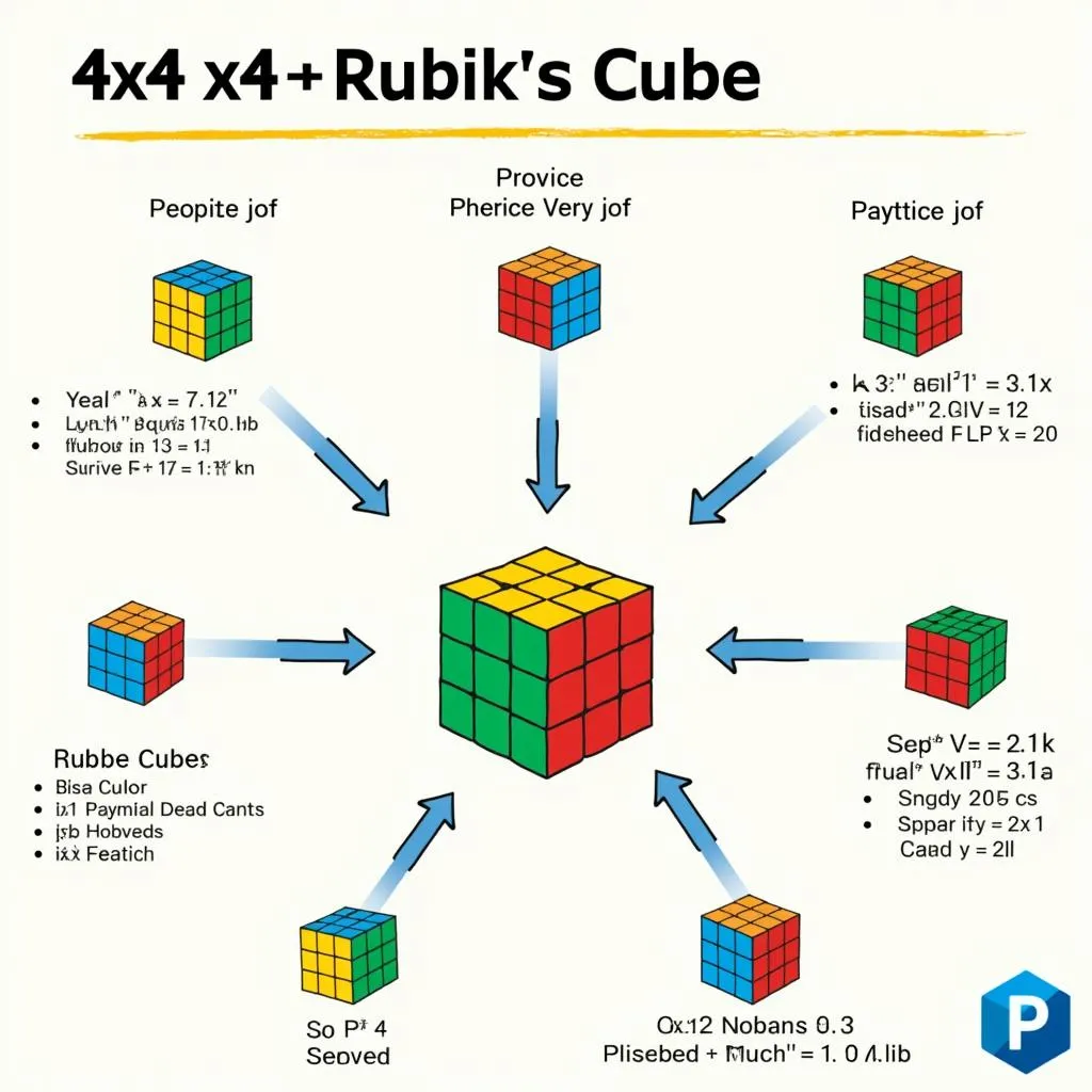 Công Thức Giải Rubik 4x4x4