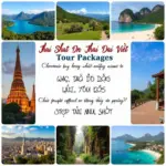 Tour du lịch đa dạng của Thái Đại Việt