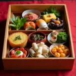 Hộp gỗ Osechi Ryori