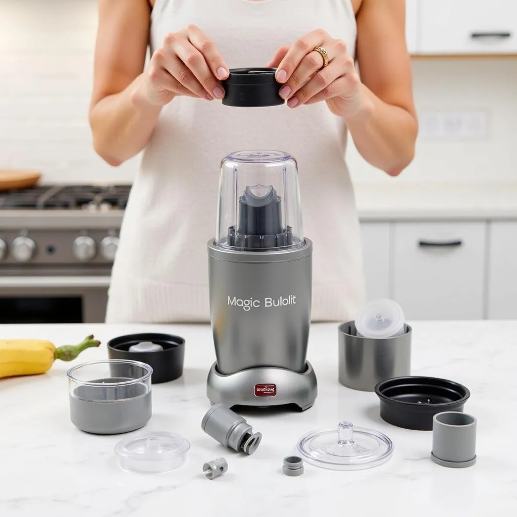 Hướng dẫn sử dụng máy xay Magic Bullet