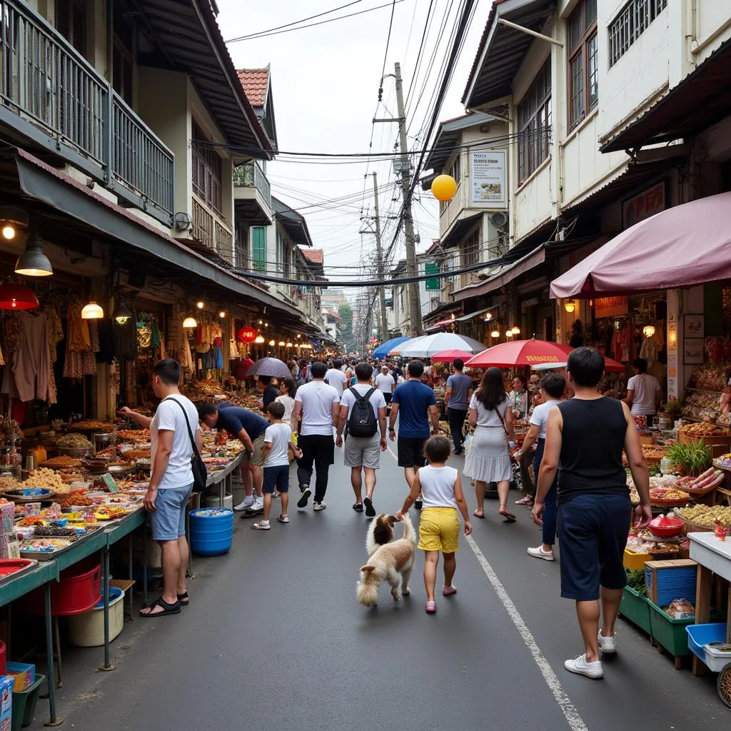 Khu chợ Chatuchak Bangkok