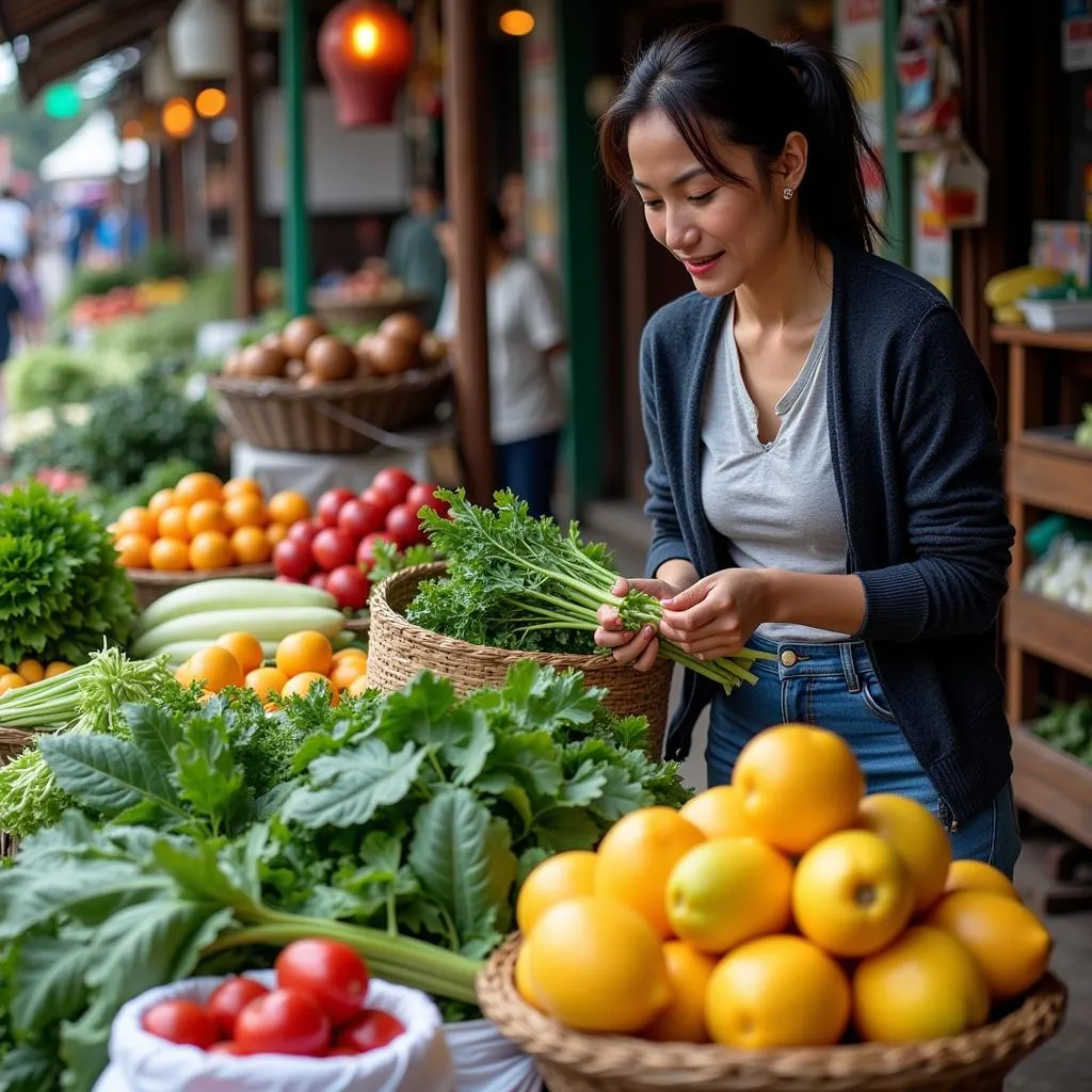 Lựa chọn nguyên liệu tươi ngon cho món ăn hàng ngày