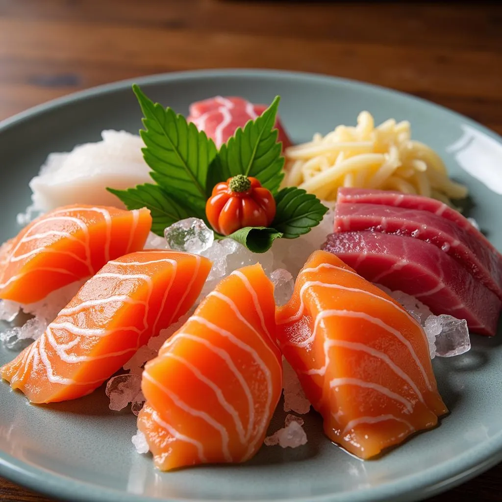 Sashimi - món ăn Nhật Bản cao cấp