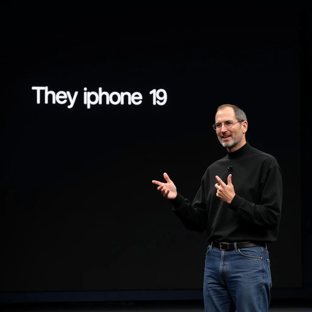 Steve Jobs giới thiệu iPhone