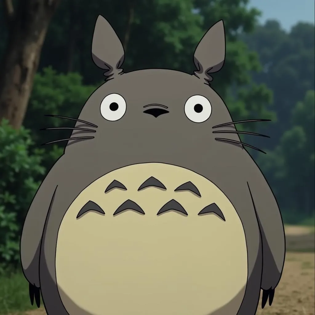 Hình ảnh Totoro trong phim hoạt hình