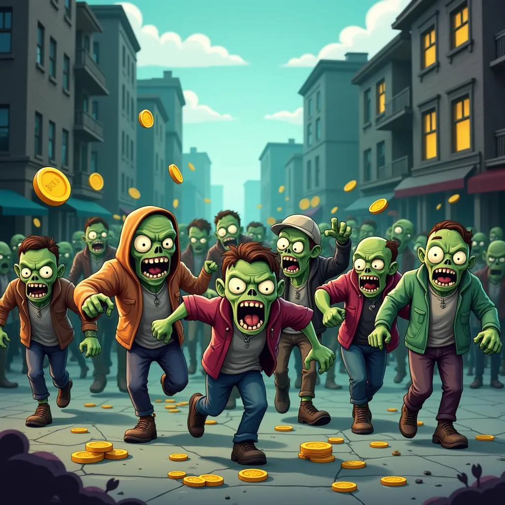 Zombie Tsunami gameplay