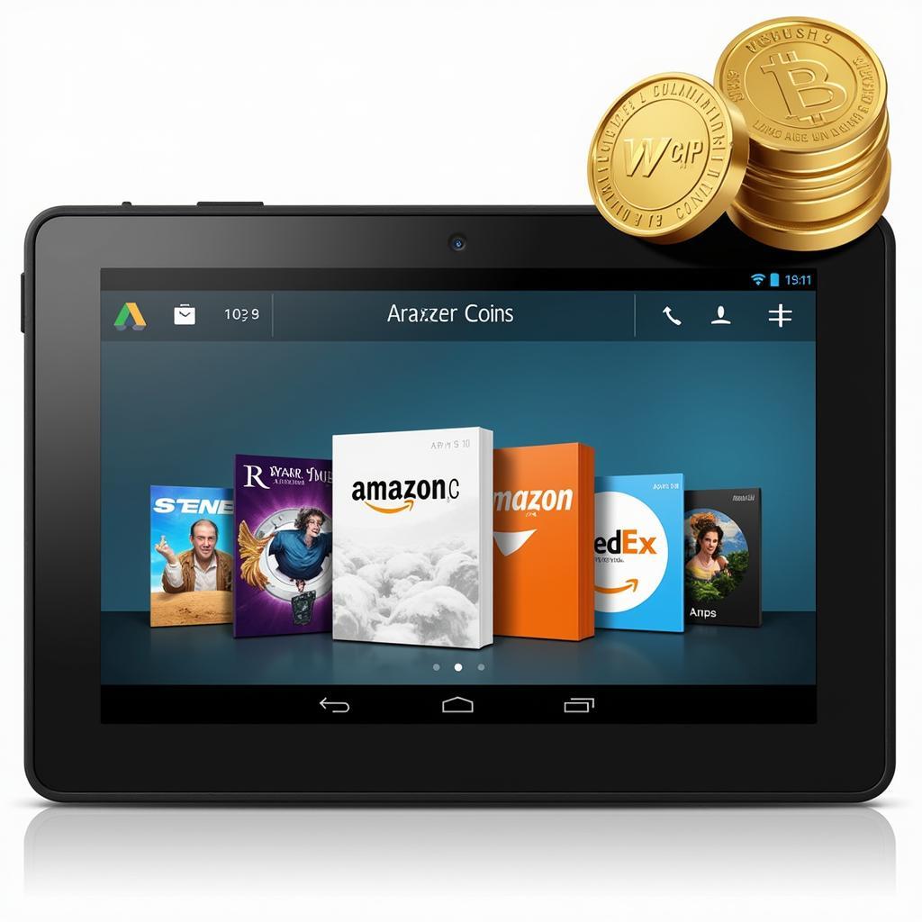 Sử dụng Amazon Coin 10000 trên Kindle Fire