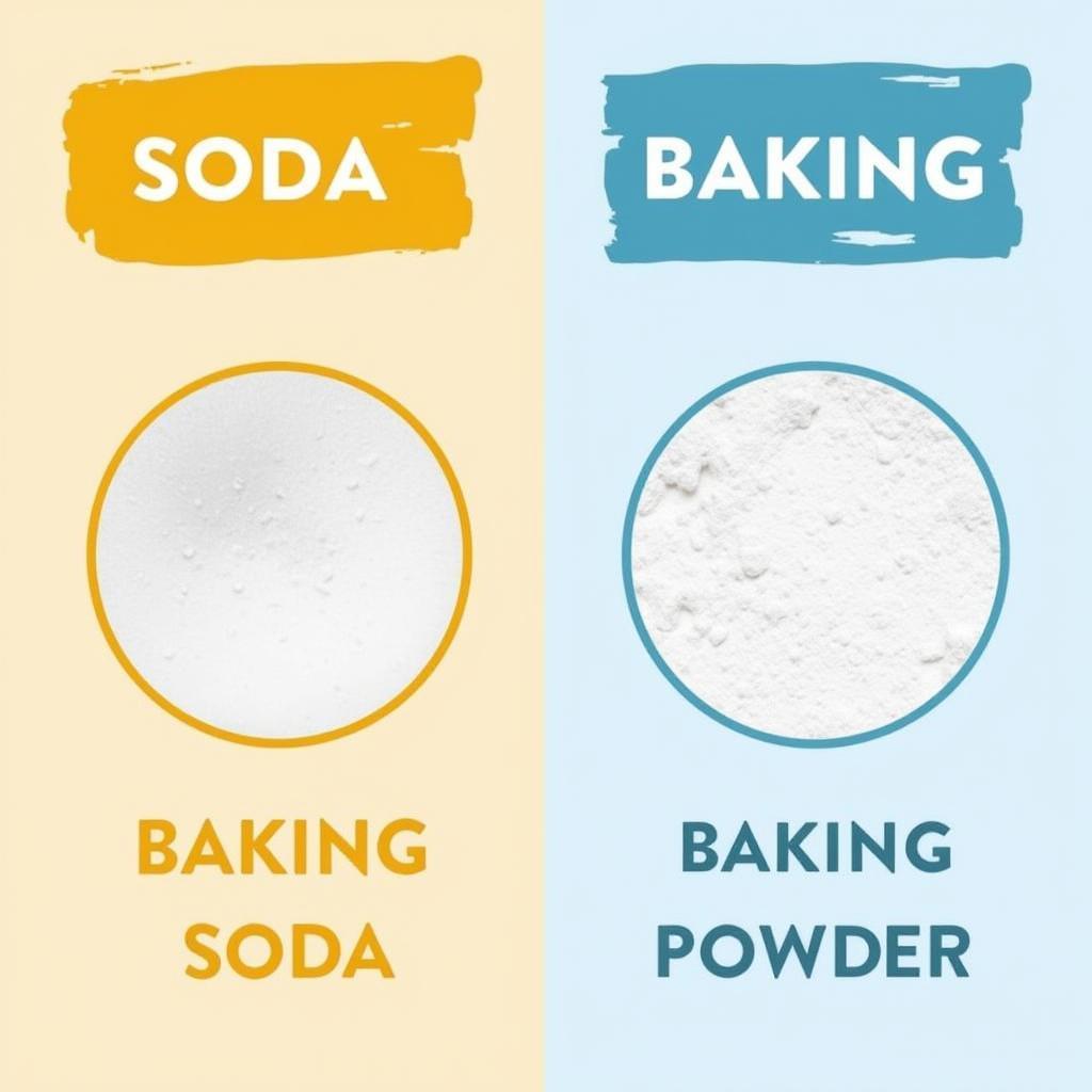 Baking soda và bột nở