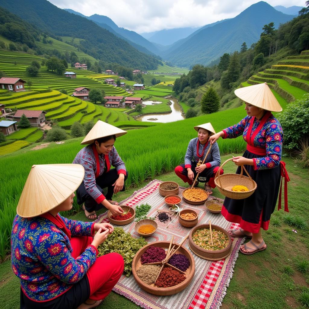 Khám phá nét đẹp văn hóa tại bản Cát Cát Sapa