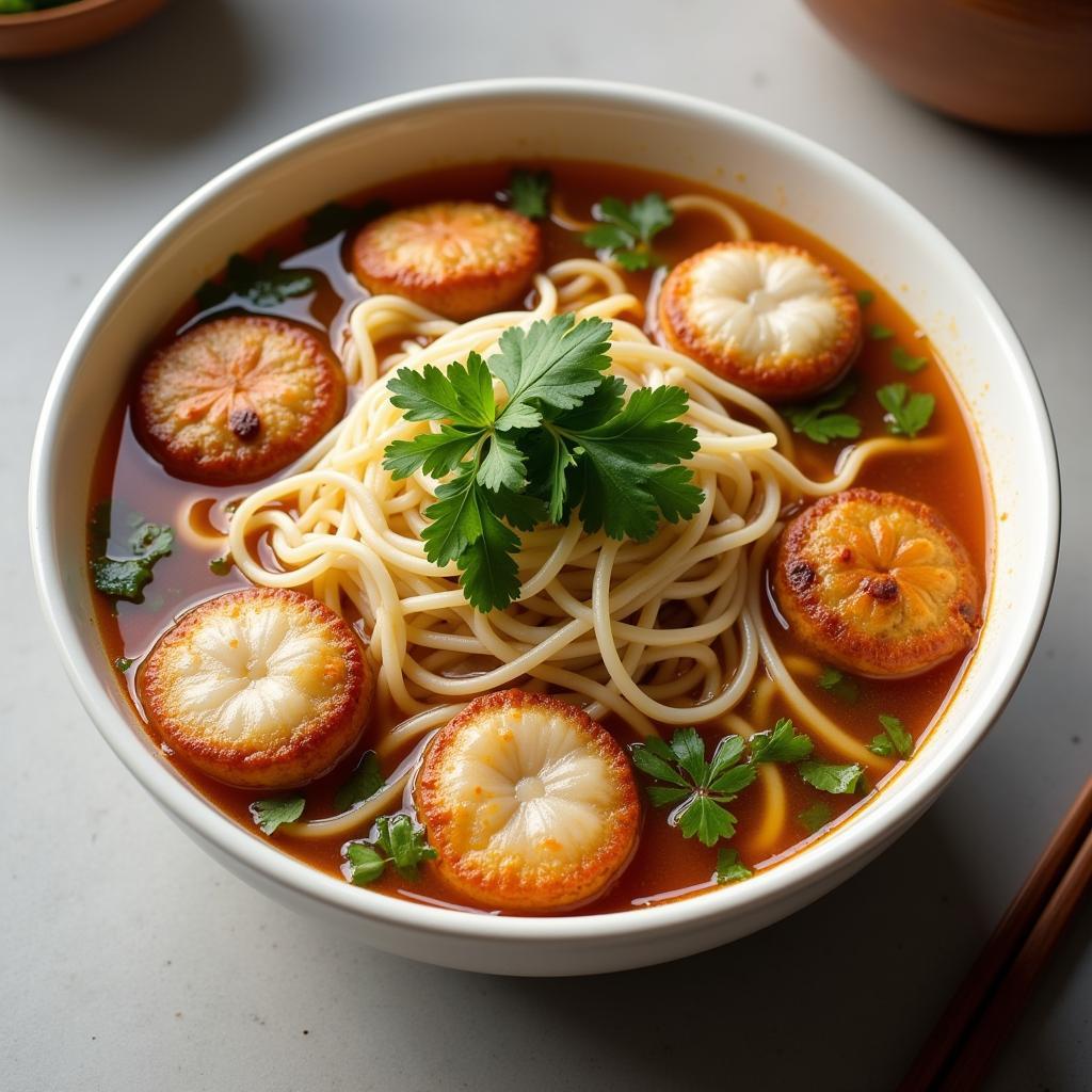 Bánh canh chả cá Mỹ Tho