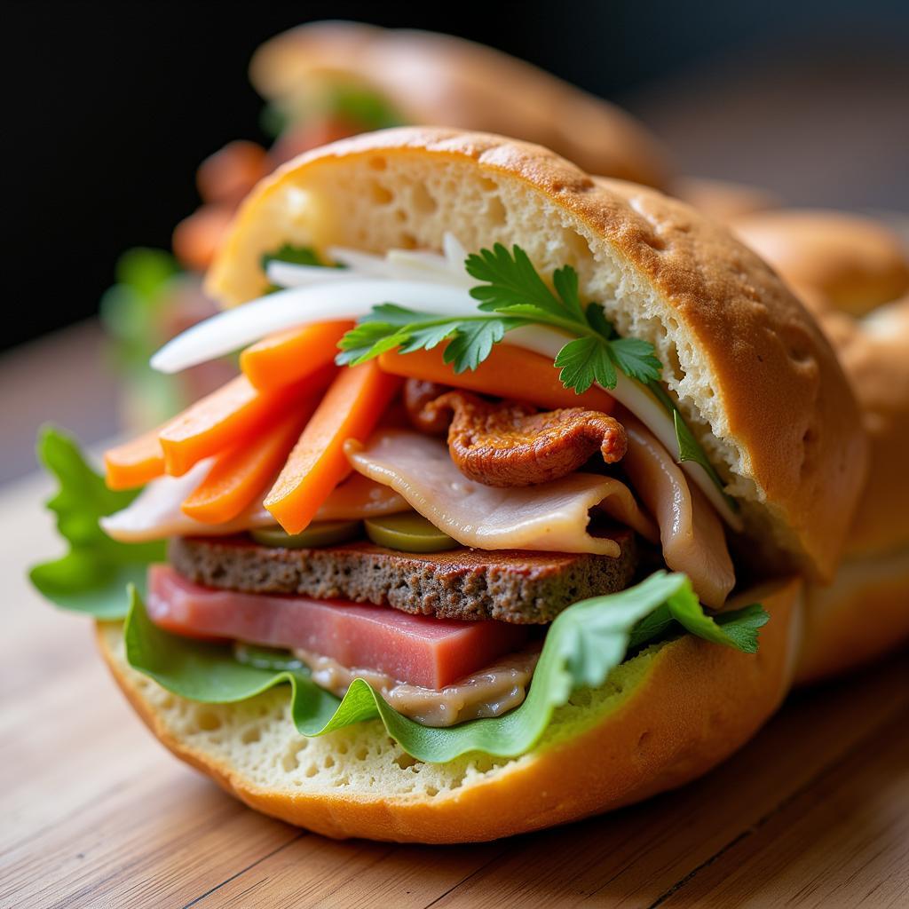 Bánh mì Mỹ Tho buổi sáng