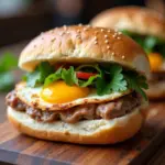 Bánh mì pate trứng thơm ngon