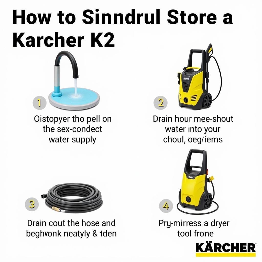 Bảo Quản Máy Rửa Xe Karcher K2