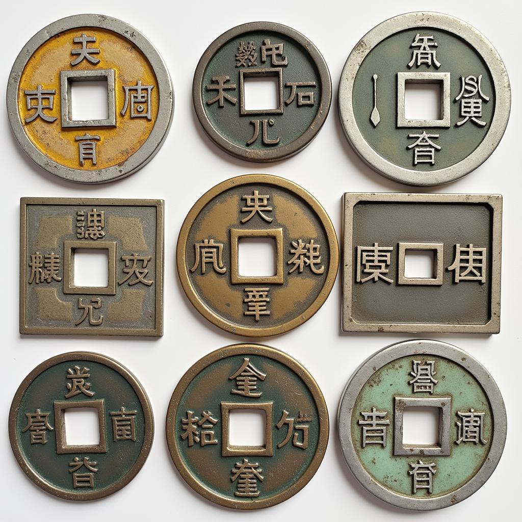 Different Types of Old Chinese Coins