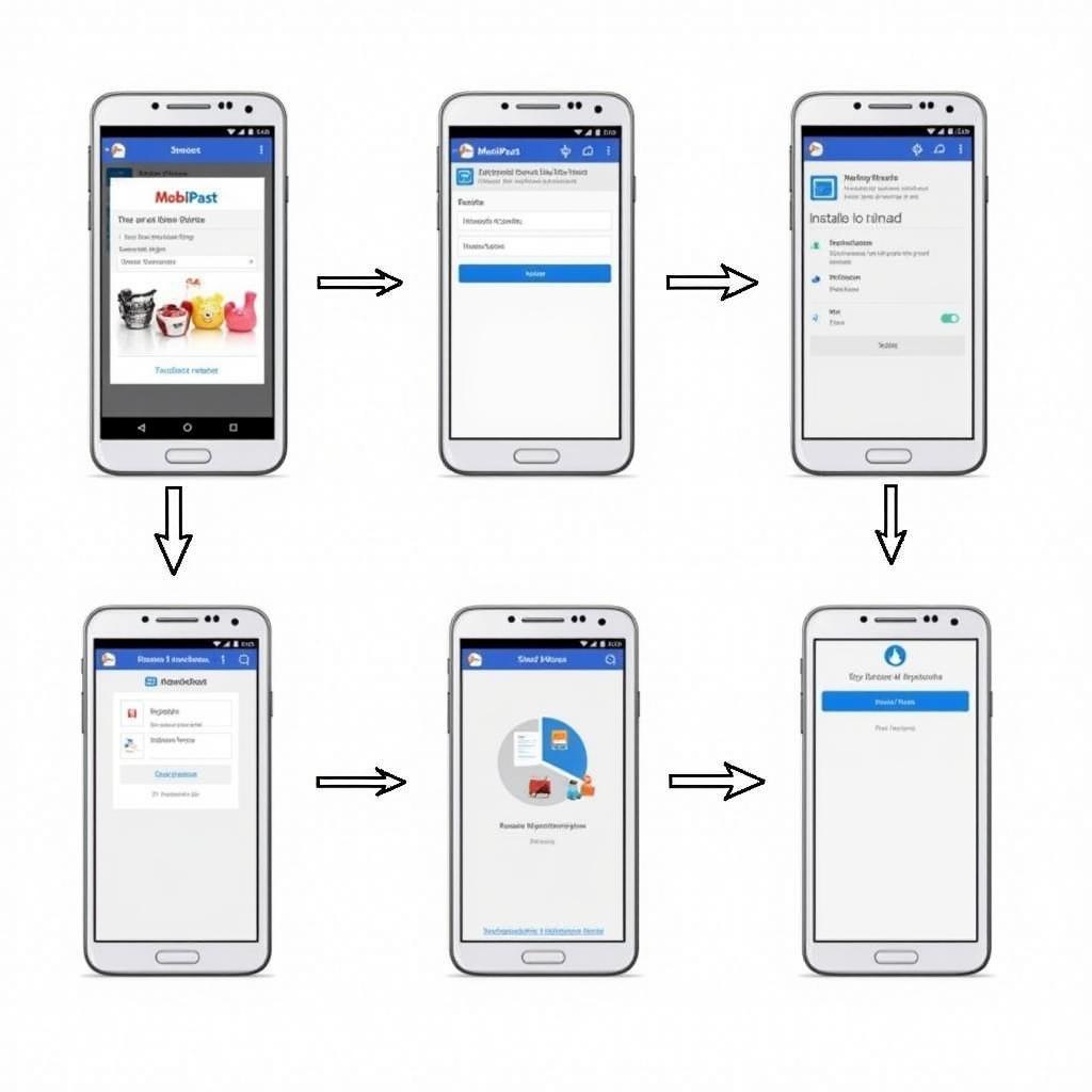 Cài đặt MobiPast trên điện thoại