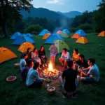 Cắm trại gần Hà Nội tại Sơn Tinh Camp