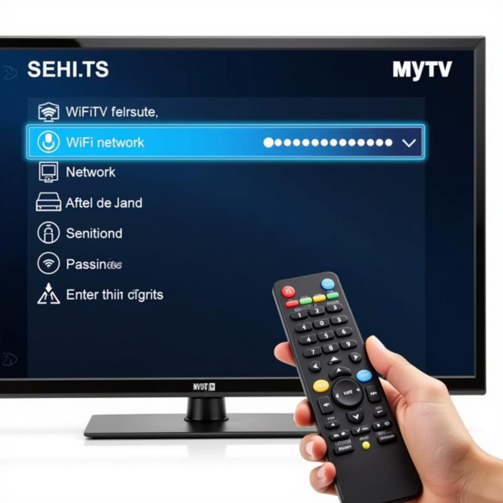 Cấu hình mạng wifi cho set top box MyTV