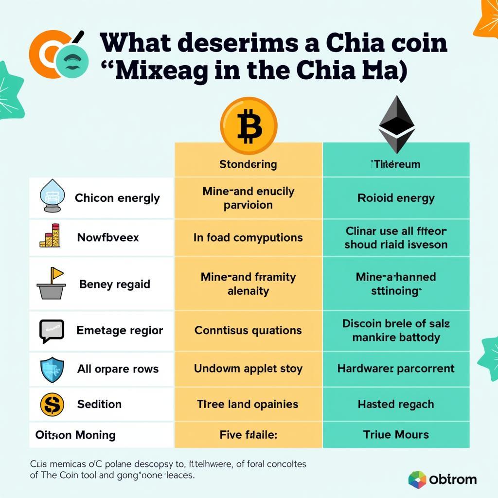 Chia Coin Mining vs Other Cryptocurrencies