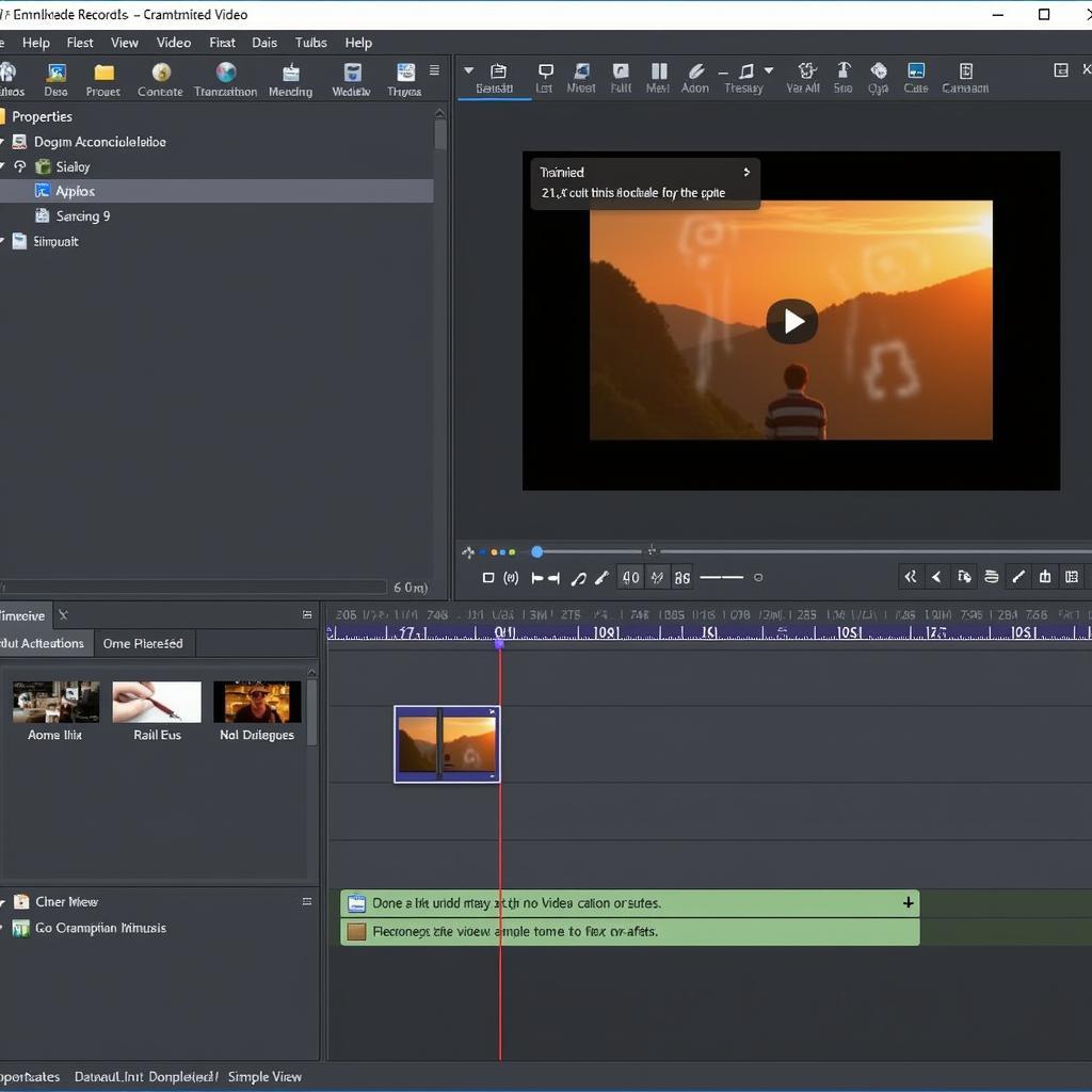 Chỉnh sửa video Camtasia 9