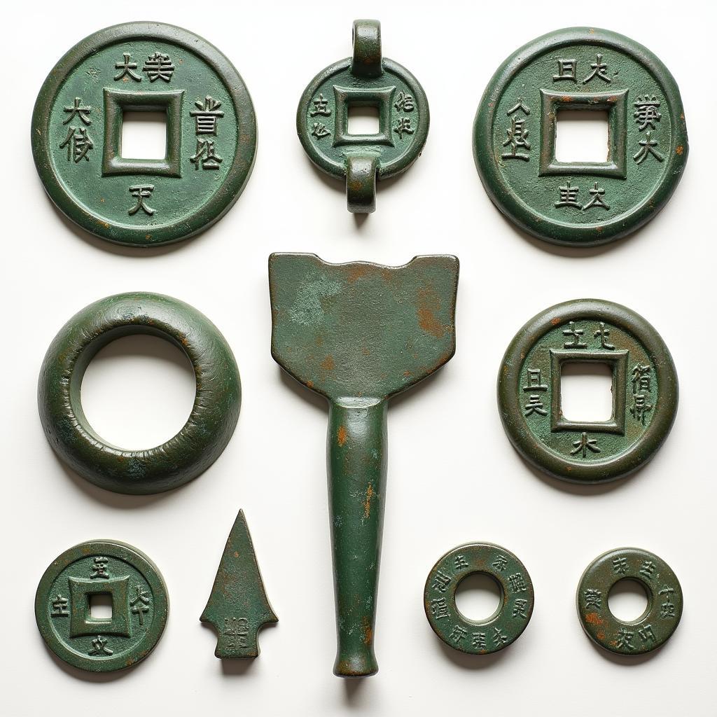 Ancient Bronze Coins of the Warring States Period in Hu-peh Province