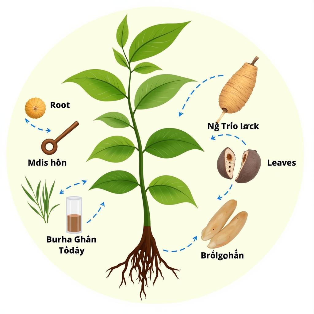 Công dụng của cây ngũ trảo trong y học cổ truyền