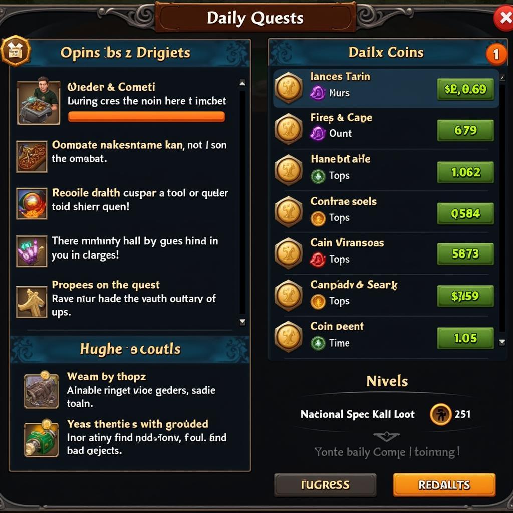 Daily Quests in Darza's Dominion