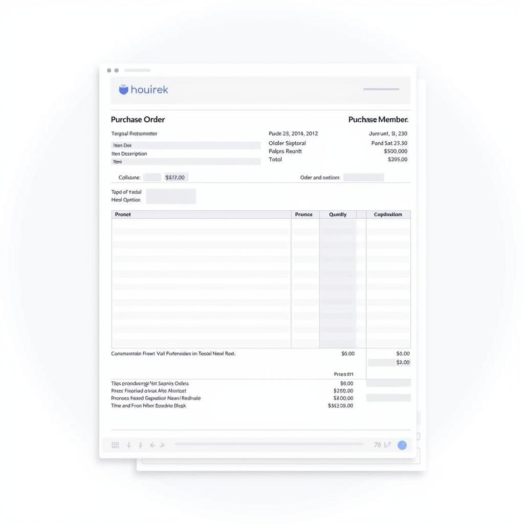 Purchase Order là gì