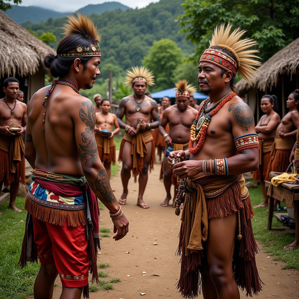 Trải nghiệm văn hóa bản địa trên đảo Borneo