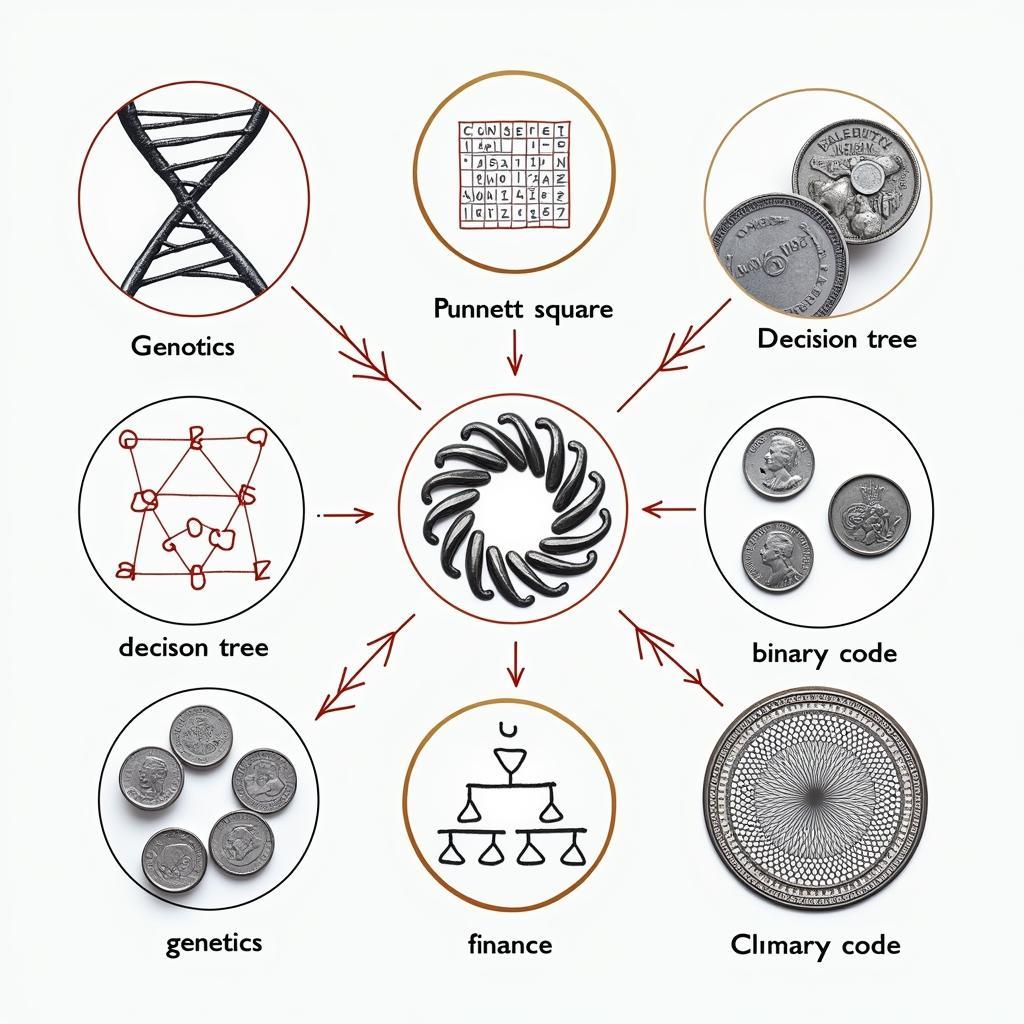 Applications of Flipping Two Coins in Different Fields