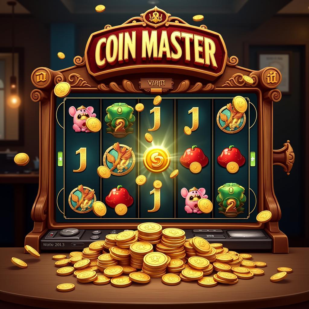 Hack Coin Master APK: Spin và Coin