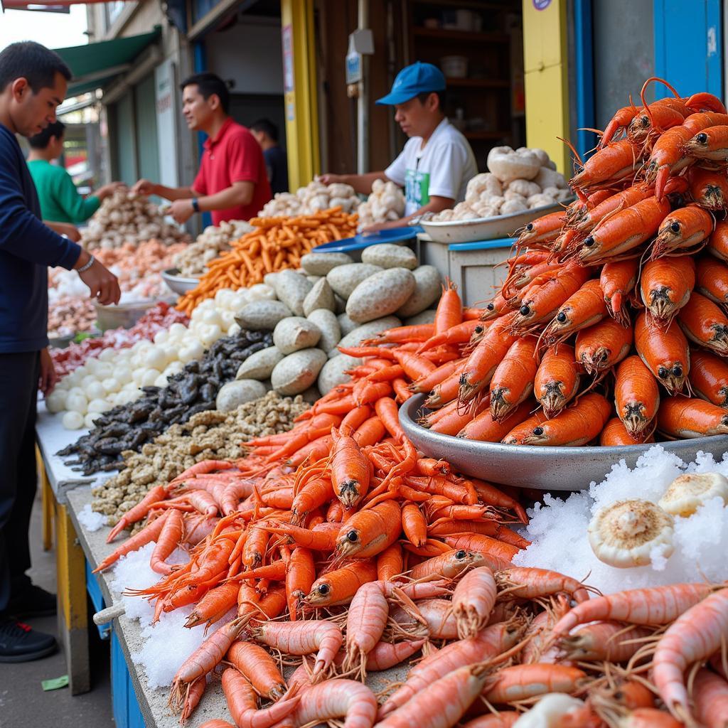 Hải sản tươi sống Quy Nhơn