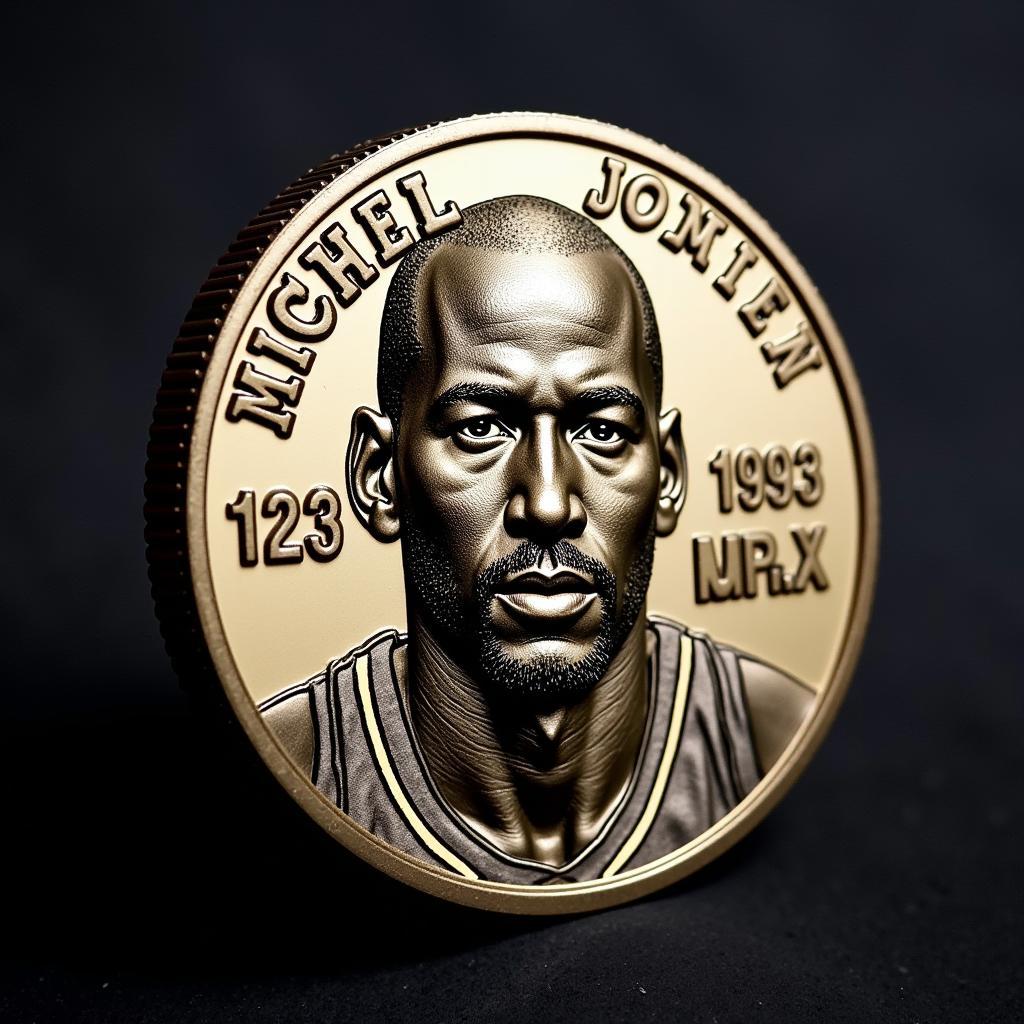 Hình ảnh cận cảnh Jordan MVP Coin