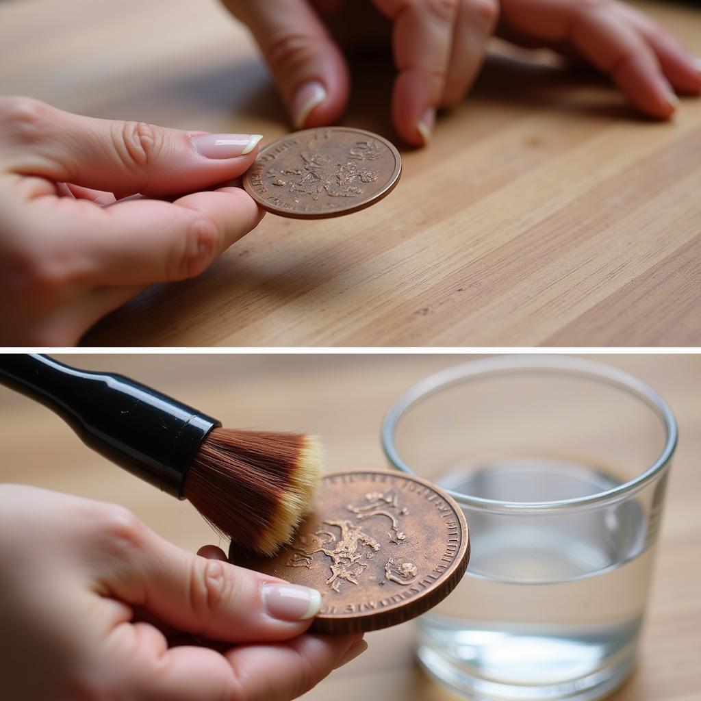 Smoothing Bronze Coins with Gentle Methods