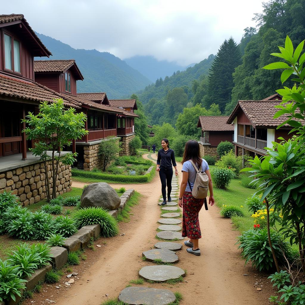 Làng Cù Lần Đà Lạt: Không gian yên bình, gần gũi thiên nhiên