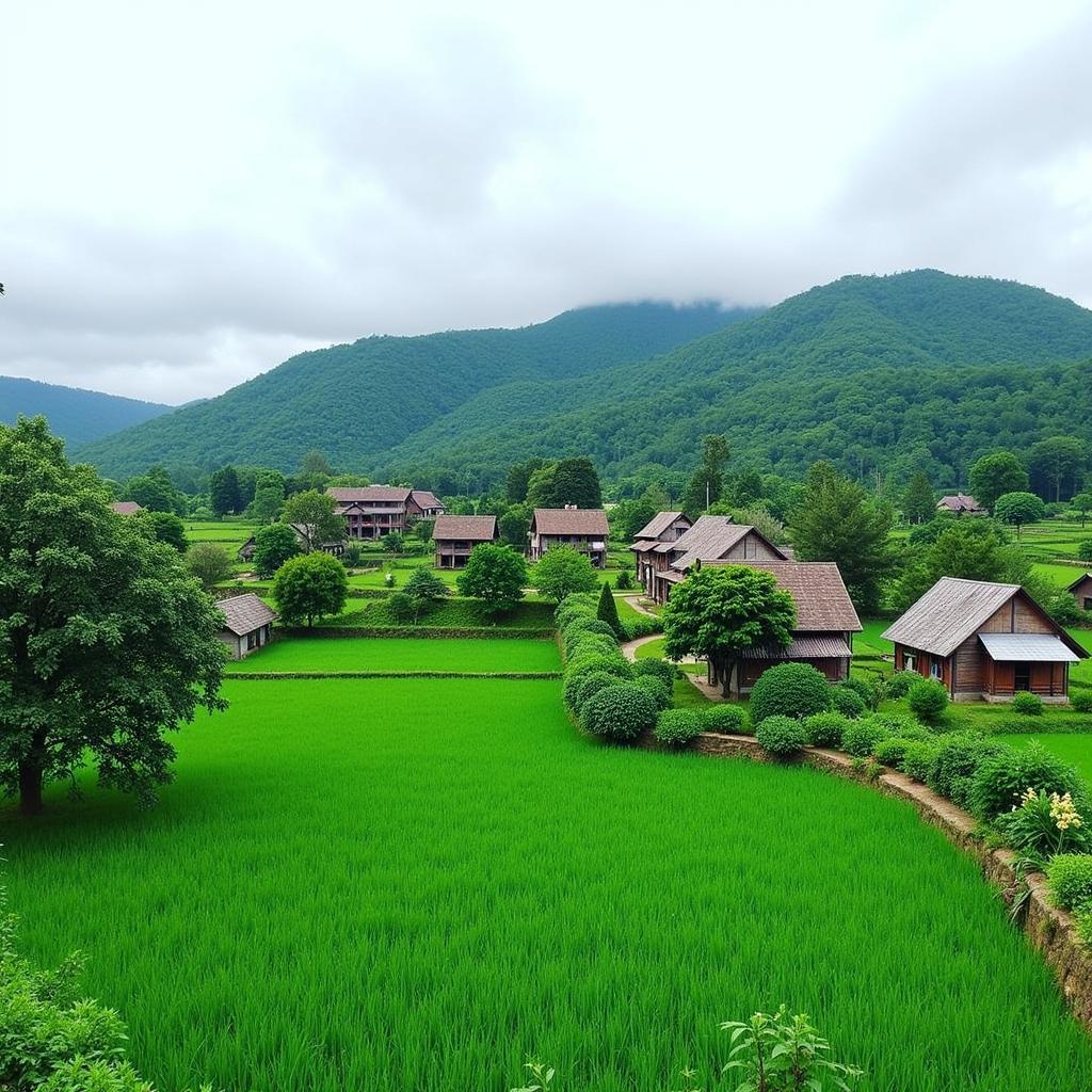 Làng Cù Lần Đà Lạt hoang sơ, bình yên