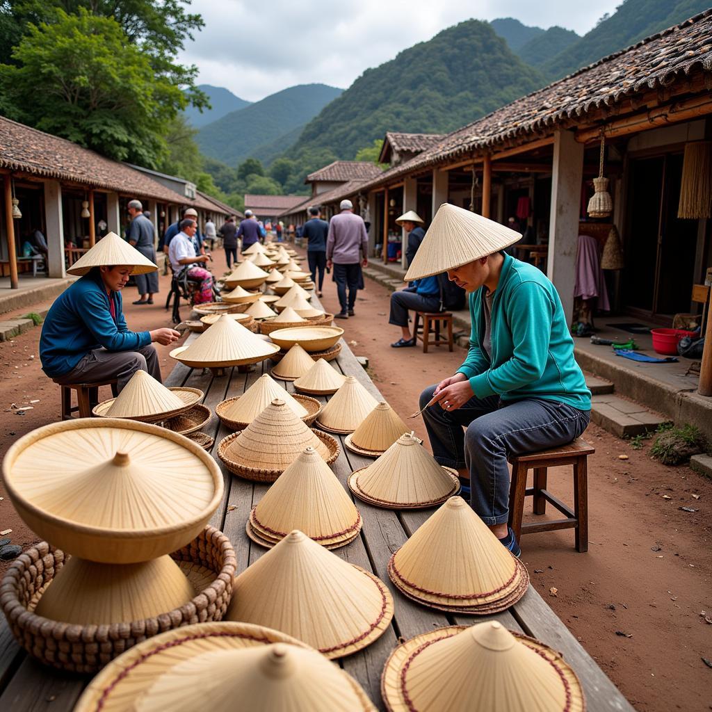 Làng Nghề Nón Quai Thao Truyền Thống