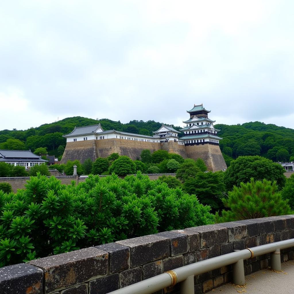 Lâu đài Fukuoka hùng vĩ