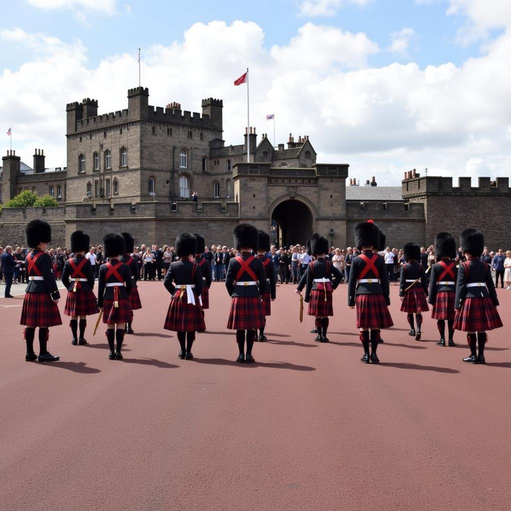 Lễ đổi gác tại Lâu đài Edinburgh