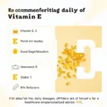 Liều dùng vitamin E