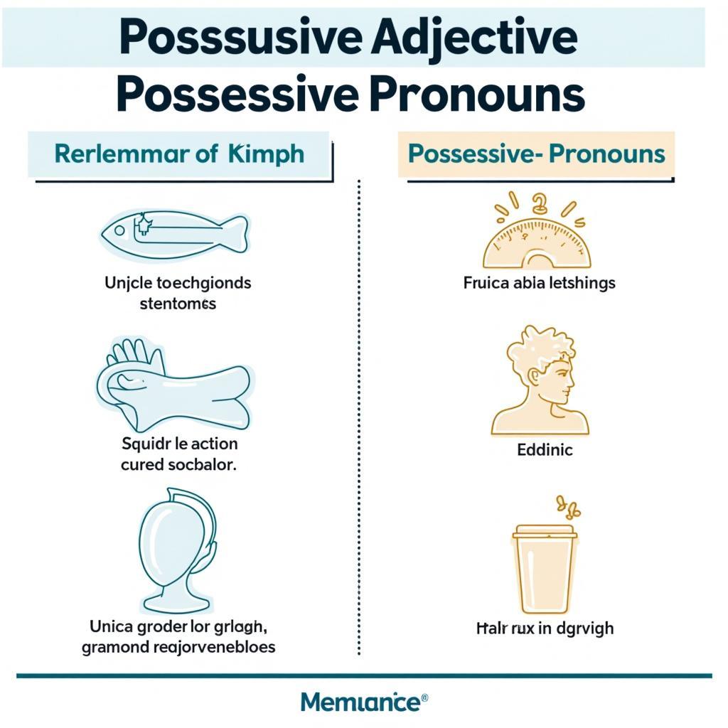 Mẹo ghi nhớ về Possessive Pronouns