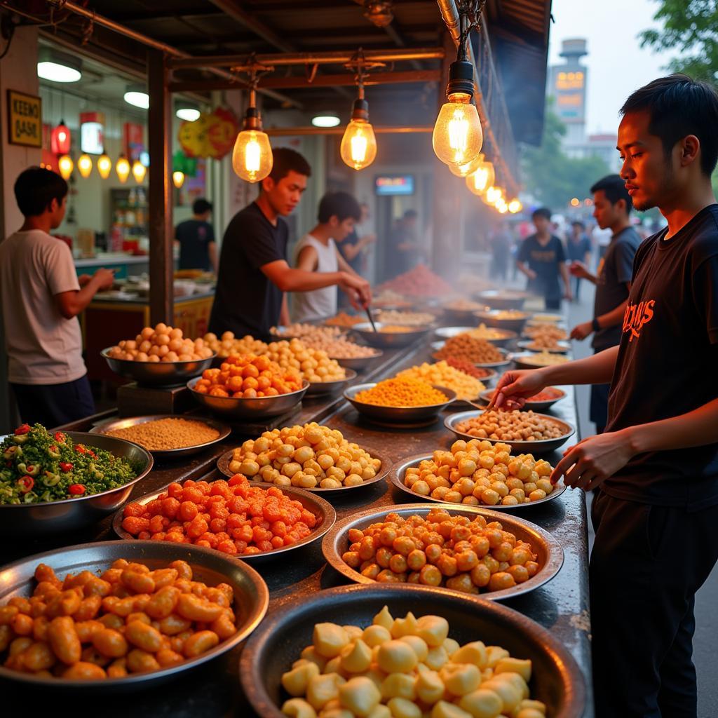 Món ăn vặt siêu cay Đà Nẵng