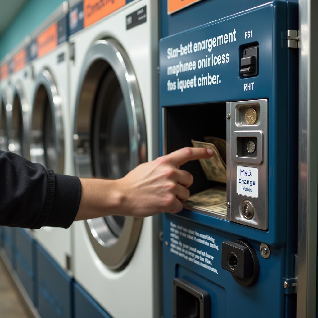 Purchasing Laundry Coins