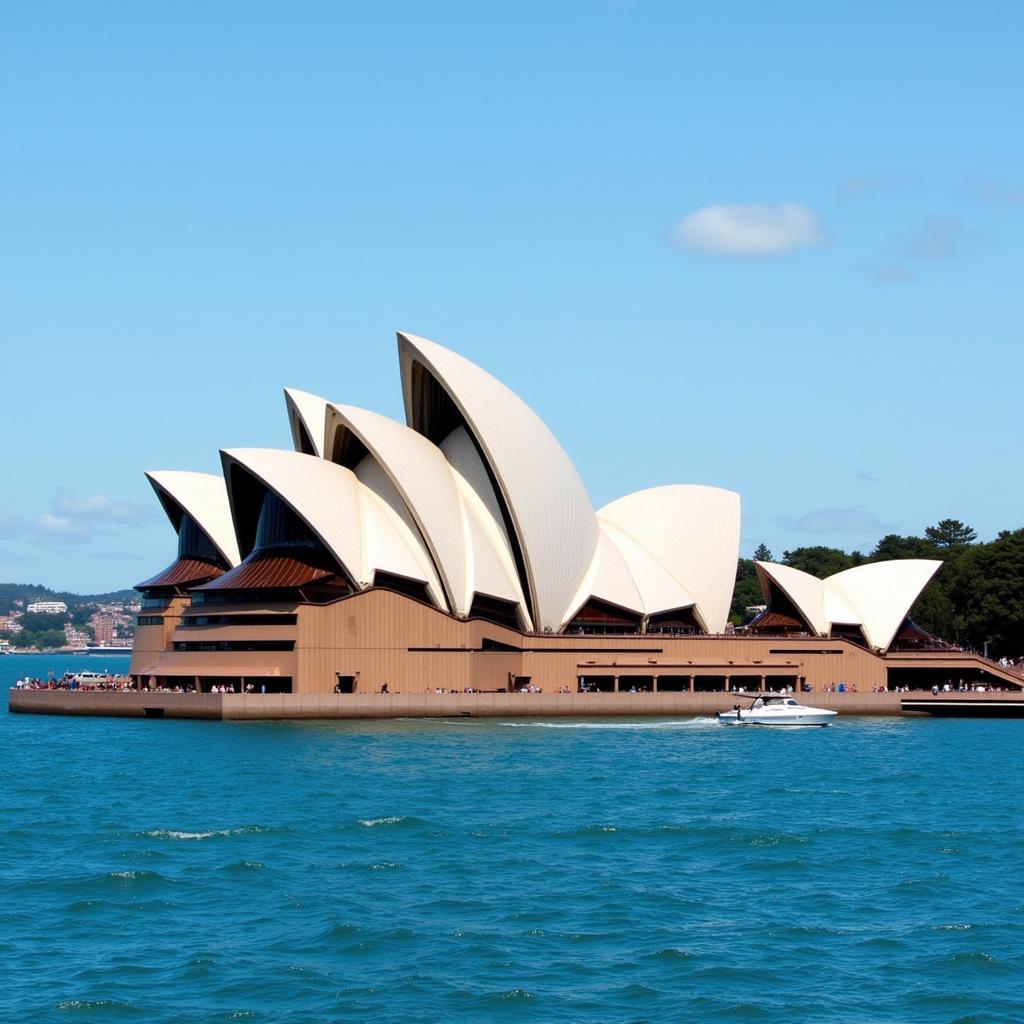 Nhà hát Opera Sydney nổi tiếng tại Châu Úc