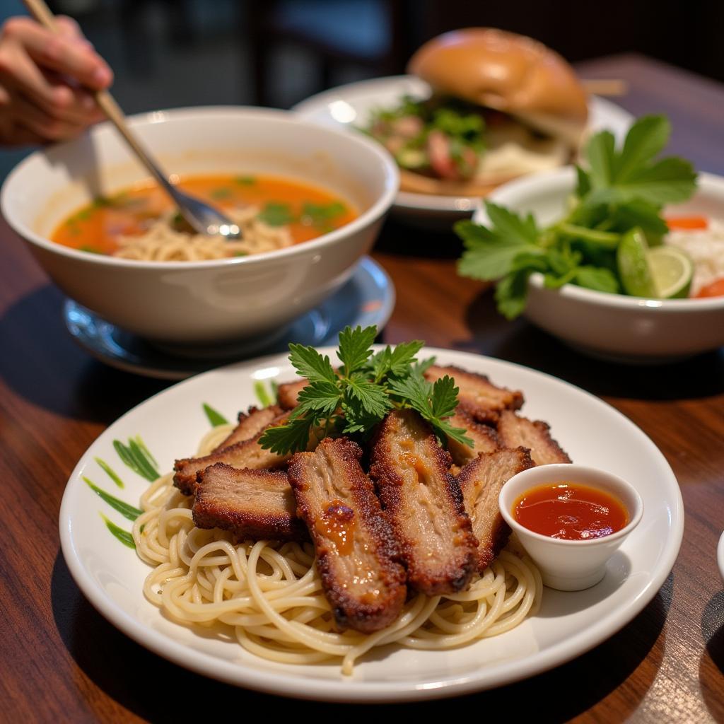 Phở Hà Nội và Bún Chả