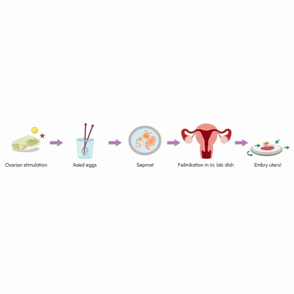 Quy trình thực hiện IVF